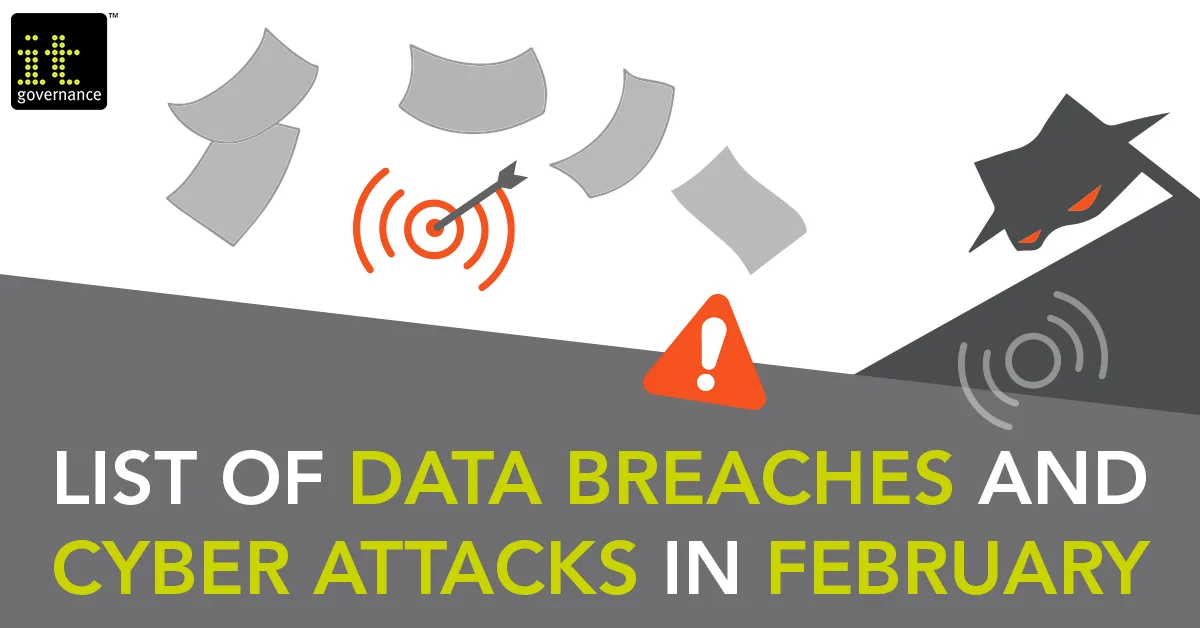 Monthly data breach blog cover - February